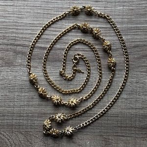 17” Gold Flower Chain